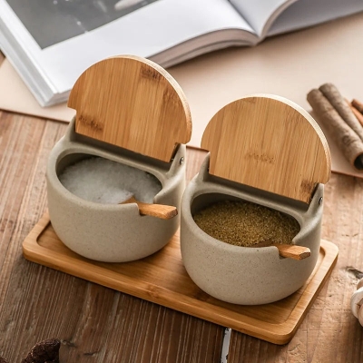 Napoli Ceramic Seasoning Jar Set