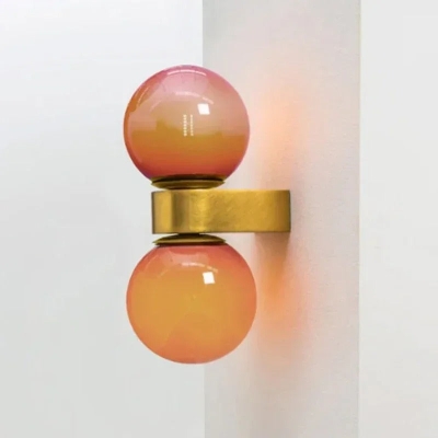 Iyla Glass Ball Wall Lamp