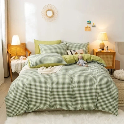 Classic Checkerboard Bedding Set