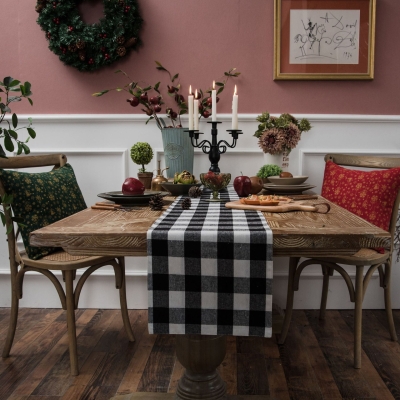 Checkered Table Runner