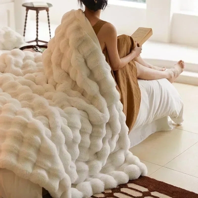 Fabiola Faux Fur Blanket