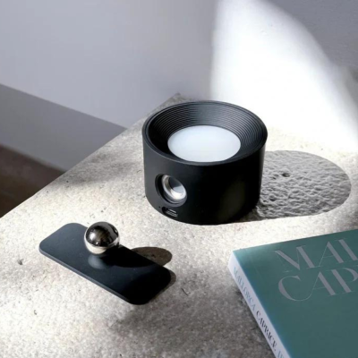Black Portable Spotlight