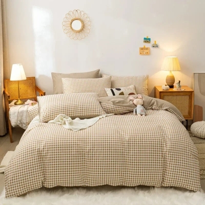 Classic Checkerboard Bedding Set