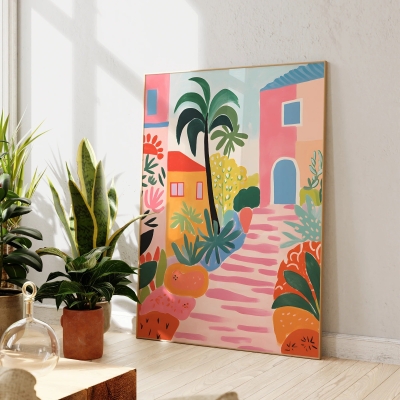 Briseis Flower Canvas Painting