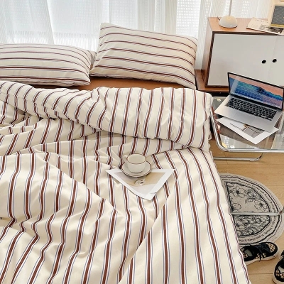 Classic Stripped Bedding Set
