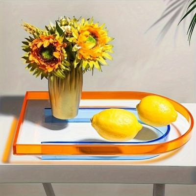 Amalfi Double-Layer Decorative Tray
