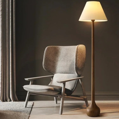 Zen Solid Wood Floor Lamp