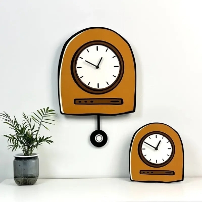 Polina Cartoon Wall Clock