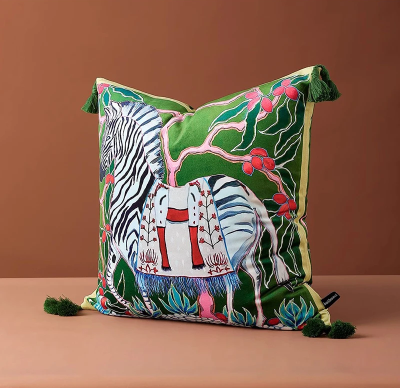 Zebra Pillow Cover