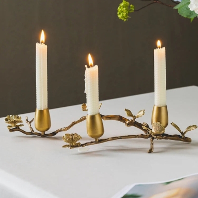 Merida Brass Candleholder
