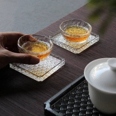 Zenaida Japanese Glass Coaster