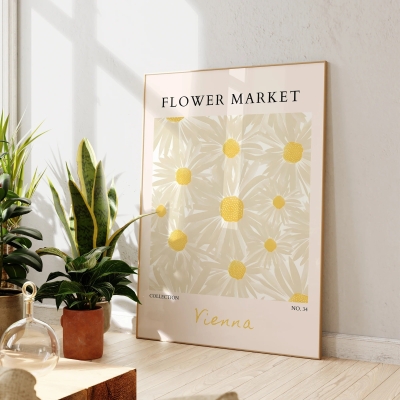 Vienna Flower Market Wall Art