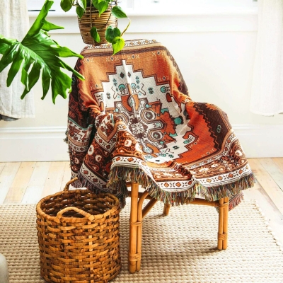Nomad's Comfort Woven Throw Blanket