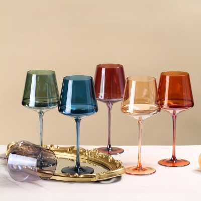 Rainbow Glass Set of 6