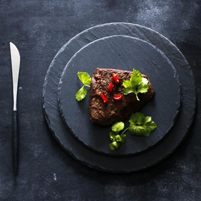 Faroe Basalt Slate Dinning Plate Set