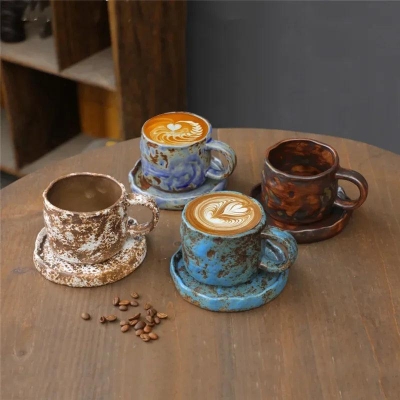 Zhuri Mug and Saucer Set