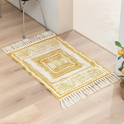 Boho Dream Floor Mat - Yellow