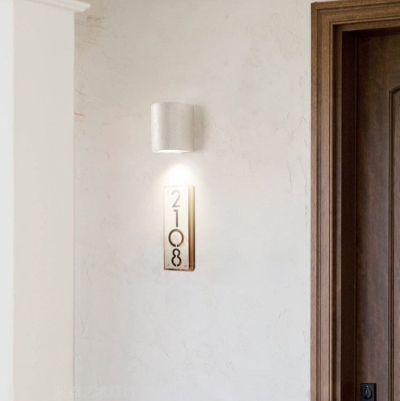 Adamaris Cement Outdoor Wall Lamp