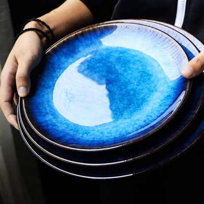 Blue Horizon Dinning Plate Set