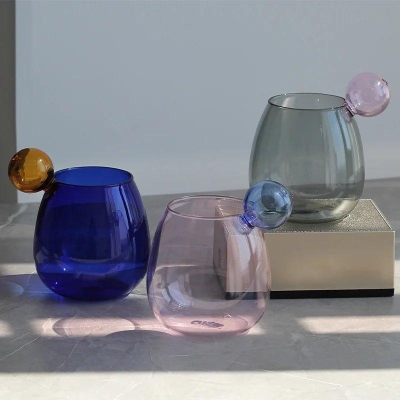 Elliot Big Belly Glass Cup