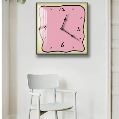Graffiti Art Silent Wall Clock