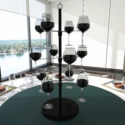 Prisha Glass Display Stand