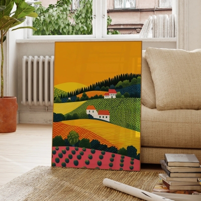 Caydence Nature Landscape Canvas Print