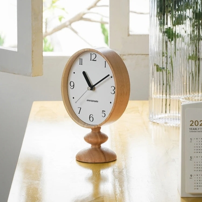Katia Wooden Desk Clock