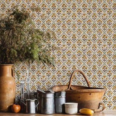 Doris Floral Wallpaper