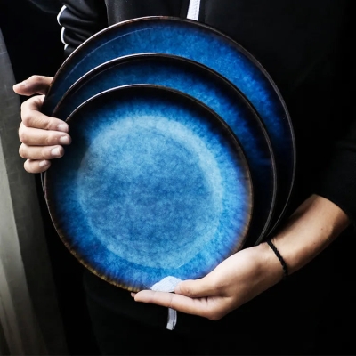 Blue Horizon Dinning Plate Set