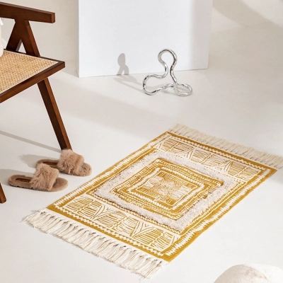 Boho Dream Floor Mat - Yellow