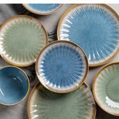 Cassis Dinner Plate Set