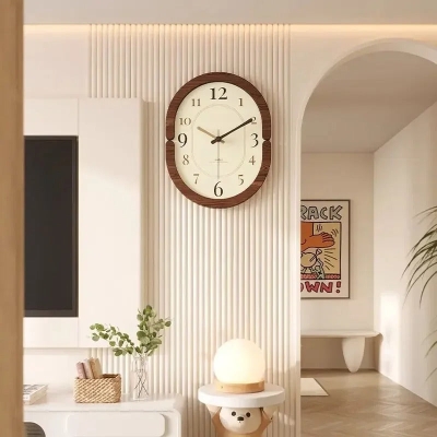 Bushland Timber Wall Clock
