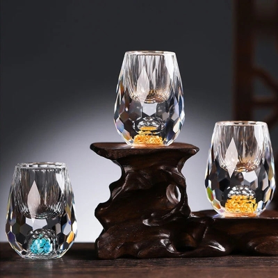 Edda Crystal Shot Glasses
