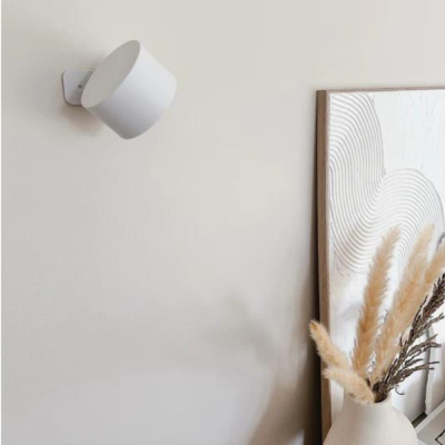 White Portable Spotlight