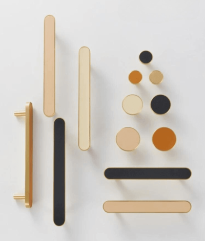 Luella Brass & Cow Leather Handle