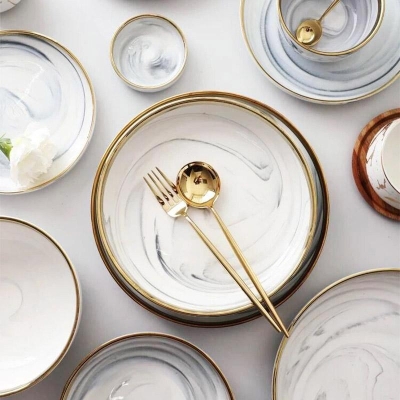 Carrara Dinning Plates