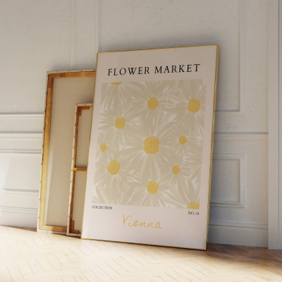 Vienna Flower Market Wall Art