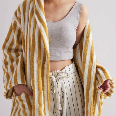 Striped Bathrobe Unisex Collection
