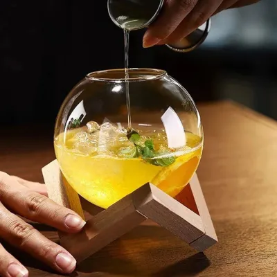 Jaycee Round Ball Cocktail Glass