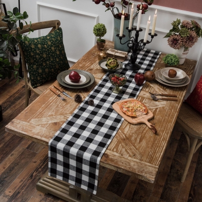 Checkered Table Runner