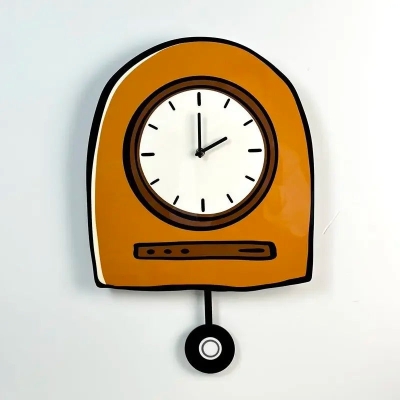 Polina Cartoon Wall Clock