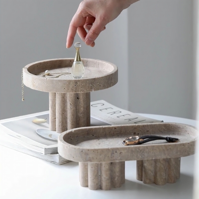 Manelli Travertine Tray