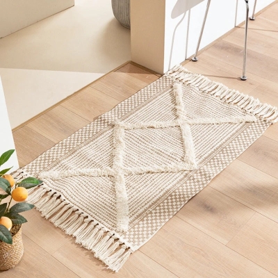 Boho Dream Floor Mat Beige