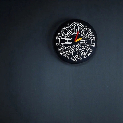 Keith Haring Wall Clock