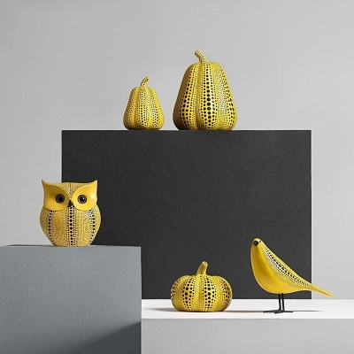 Kusama inspired Ornament Collection