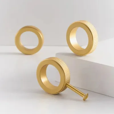 Kassidy Knurled Ring Cabinet Knobs
