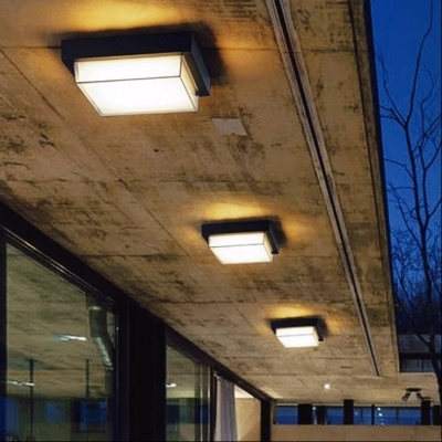 Alaya LED Outdoor Ceiling Light Collection