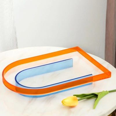 Amalfi Double-Layer Decorative Tray