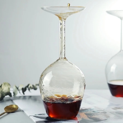 Kiara Upside-down Wine Glass